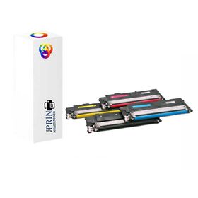 Plus Print CLT-K407 Samsung CLX-3185FW Uyumlu 1 Set Muadil Toner