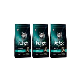 Plus Somonlu Kısırlaştırılmış 3x1,5 kg Kedi Maması