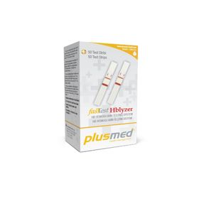 Plusmed Fasttest Hblyzer Hemoglobin 50'li Ölçüm Test Stribi