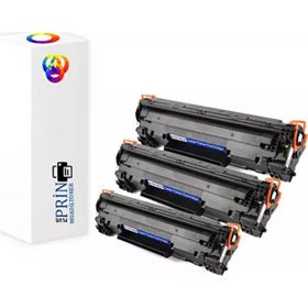 PlusPrint I-Sensys MF237W Yazıcı Yazıcı Uyumlu Muadil CRG737 3lü Paket Toner