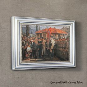 Plustablo Atatürk-24 Kanvas Tablo