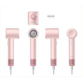 Pluzz Mini X116 SE Pembe Yüksek Hızlı Akıllı İyonik Saç Kurutma Makinesi