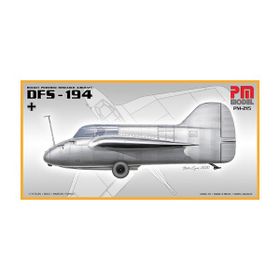 Pm Model 5745072 1:72 Rocket Powered Research Aircraft Dfs-194 Model Uçak