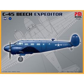Pm Model 69826 C45 Beech Expeditor Maket Askeri Uçak