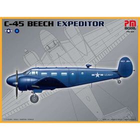 Pm Model 69826 C45 Beech Expeditor Maket Askeri Uçak