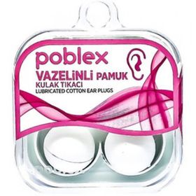 Poblex 4'lü Vazelinli Pamuk Kulak Tıkacı