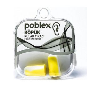 Poblex İpli Köpük Kulak Tıkacı