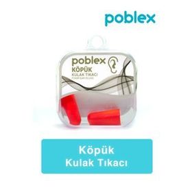Poblex İpli Köpük Kulak Tıkacı