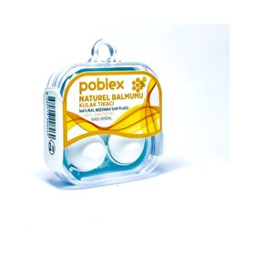 Poblex Naturel Balmumu 2'li Kulak Tıkacı