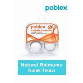 Poblex Naturel Balmumu 2'li Kulak Tıkacı