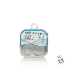 Poblex Saf Silikon 2'li Kulak Koruyucu Tıpası
