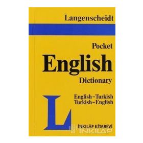 POCKET ENGLISH DICTIONARY İNGİLİZCE-TÜRKÇE TÜRKÇE-İNGİLİZCE - LANGENSCHEIDET