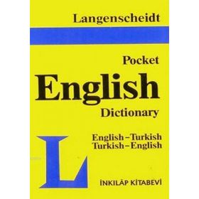 POCKET ENGLISH DICTIONARY İNGİLİZCE-TÜRKÇE TÜRKÇE-İNGİLİZCE - LANGENSCHEIDET