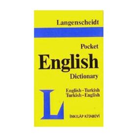POCKET ENGLISH DICTIONARY İNGİLİZCE-TÜRKÇE TÜRKÇE-İNGİLİZCE - LANGENSCHEIDET