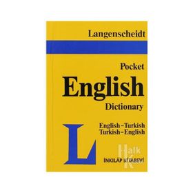 POCKET ENGLISH DICTIONARY İNGİLİZCE-TÜRKÇE TÜRKÇE-İNGİLİZCE - LANGENSCHEIDET
