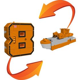 Pocket Morphers PM-6888-8 Dönüşebilen Numaralar Askeri Denizaltı Oyuncak