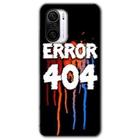Poco F3 404 Error Baskılı Uyumlu Silikon Kılıf