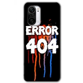 Poco F3 404 Error Baskılı Uyumlu Silikon Kılıf