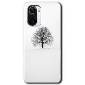 Poco F3 Alone Tree Baskılı Uyumlu Silikon Kılıf