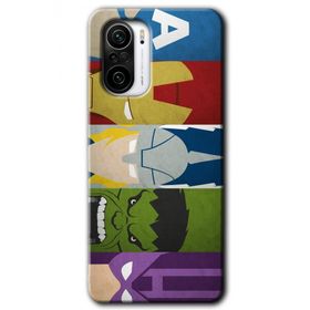 Poco F3 Avengers 1 Baskılı Uyumlu Silikon Kılıf