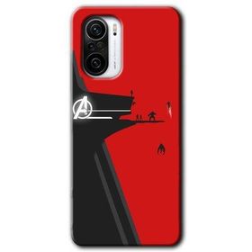 Poco F3 Avengers Tower Baskılı Uyumlu Silikon Kılıf