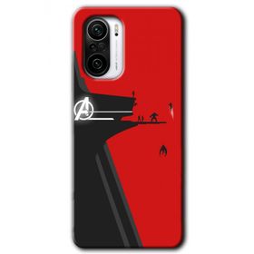 Poco F3 Avengers Tower Baskılı Uyumlu Silikon Kılıf