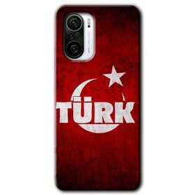Poco F3 Ayyıldız Türk Baskılı Uyumlu Silikon Kılıf