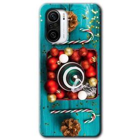 Poco F3 Christmas Baskılı Uyumlu Silikon Kılıf