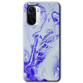 Poco F3 Cranny Liquid Wall Baskılı Uyumlu Silikon Kılıf