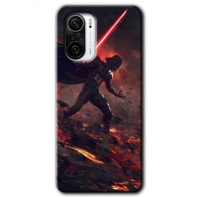 Poco F3 Darh Vader Wars Baskılı Uyumlu Silikon Kılıf