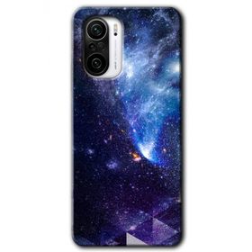 Poco F3 Galaksi Baskılı Uyumlu Silikon Kılıf