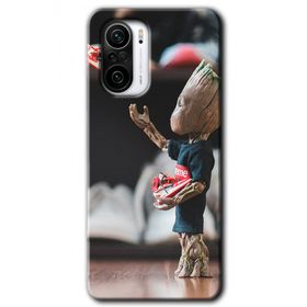 Poco F3 I am Groot Baskılı Uyumlu Silikon Kılıf