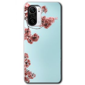 Poco F3 Japon Çiçeği Baskılı Uyumlu Silikon Kılıf