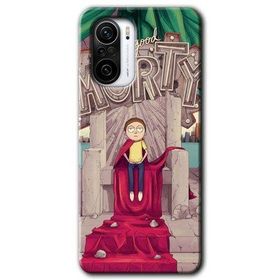 Poco F3 Morty Baskılı Uyumlu Silikon Kılıf