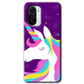 Poco F3 Unicorn Sleep Baskılı Uyumlu Silikon Kılıf