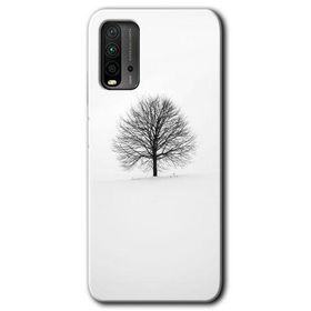 Poco M3 Alone Tree Baskılı Uyumlu Silikon Kılıf