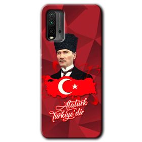 Poco M3 Atatürkiye Baskılı Uyumlu Silikon Kılıf