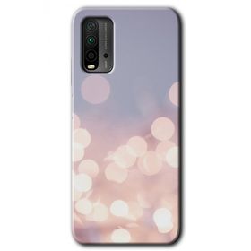 Poco M3 Blur Lights Baskılı Uyumlu Silikon Kılıf