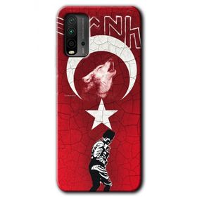 Poco M3 Bozkurt Atam Baskılı Uyumlu Silikon Kılıf