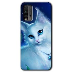 Poco M3 Cat Glance Baskılı Uyumlu Silikon Kılıf