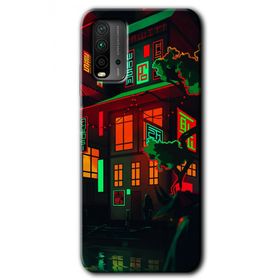 Poco M3 China Street Baskılı Uyumlu Silikon Kılıf
