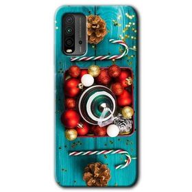 Poco M3 Christmas Baskılı Uyumlu Silikon Kılıf