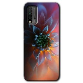 Poco M3 Çiçek Motif Baskılı Uyumlu Silikon Kılıf