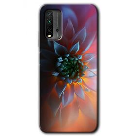 Poco M3 Çiçek Motif Baskılı Uyumlu Silikon Kılıf