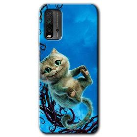 Poco M3 Çılgın Kedi Baskılı Uyumlu Silikon Kılıf