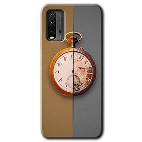Poco M3 Clocks Artwork Baskılı Uyumlu Silikon Kılıf