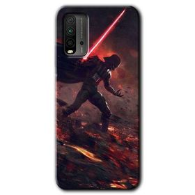 Poco M3 Darh Vader Wars Baskılı Uyumlu Silikon Kılıf