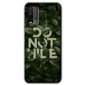 Poco M3 Do Not Hide Baskılı Uyumlu Silikon Kılıf