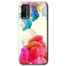Poco M3 Gökkuşağı Color Baskılı Uyumlu Silikon Kılıf