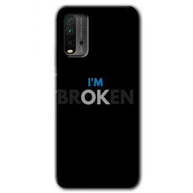 Poco M3 Im Broken Baskılı Uyumlu Silikon Kılıf